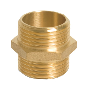Brass Hexagon Nipple
