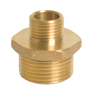 Brass Hexagon Reducing Nipple