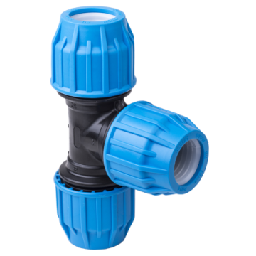 Equal Tee Coupling Compression Fitting