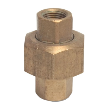 Brass 3 Part Union Female X Female BSP Thread