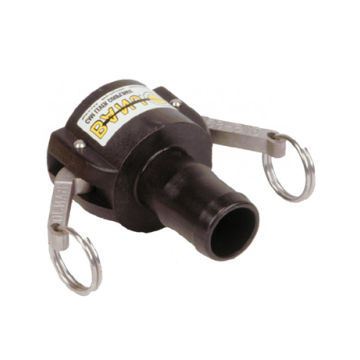 Female CAM Coupler X Hose Tail