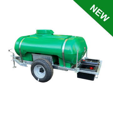 2000 Litre Site Tow Water Bowser with Trough