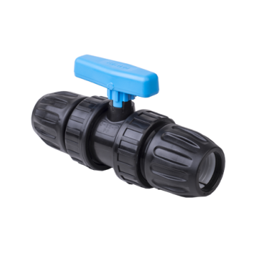 Plastic Double Union Ball Valve