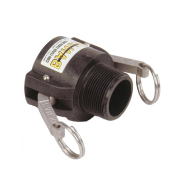 Female CAM Coupler with Male Thread