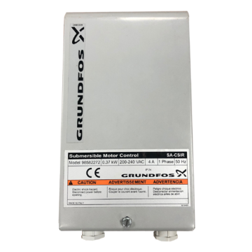 Capacitor / Overload Box for Grundfos Borehole Pumps
