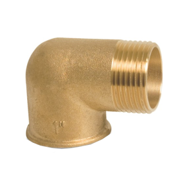 Brass Male-Female Elbow