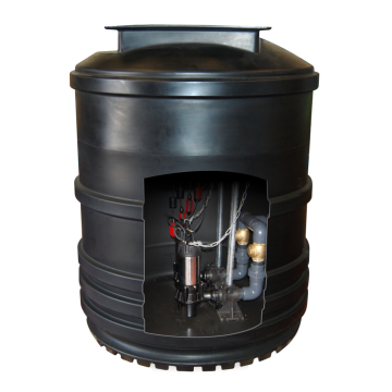 Maxi Twin Pump Wastewater Lift Station