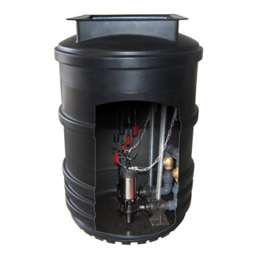 Mini Twin Pump Wastewater Lift Station