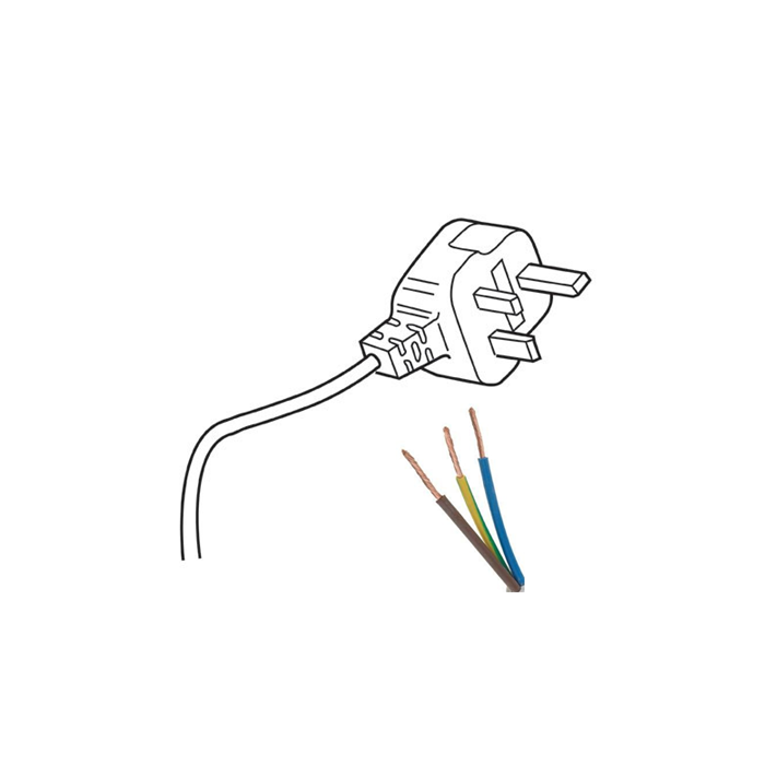 3M Cable & UK Plug 3M Cable & UK Plug