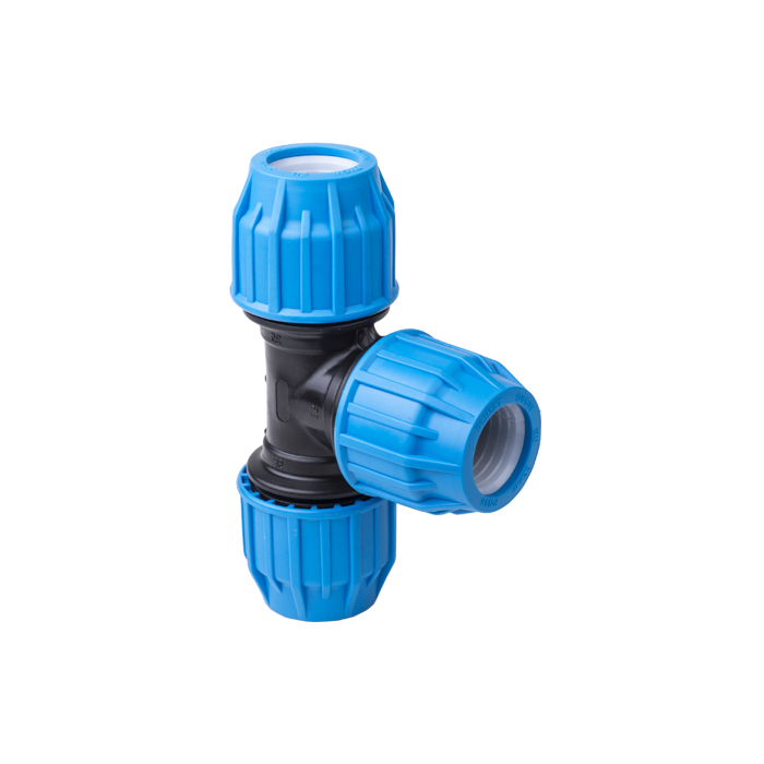 Equal Tee Coupling Compression Fitting Equal Tee Coupling Compression Fitting