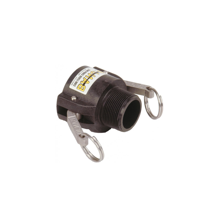 Female CAM Coupler with Male Thread Female CAM Coupler with Male Thread