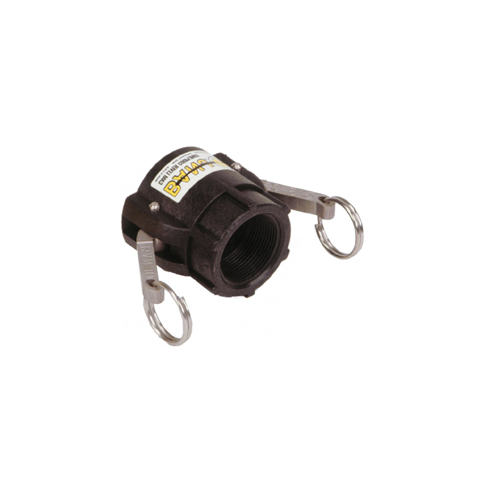 Female CAM Coupler X Female Thread Female CAM Coupler X Female Thread