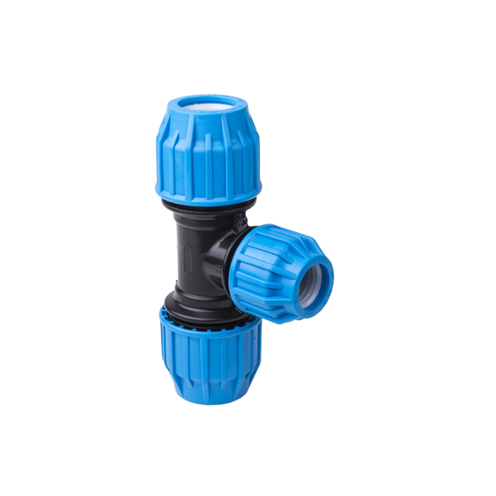 Reducing Tee Coupling Compression Fitting Reducing Tee Coupling Compression Fitting
