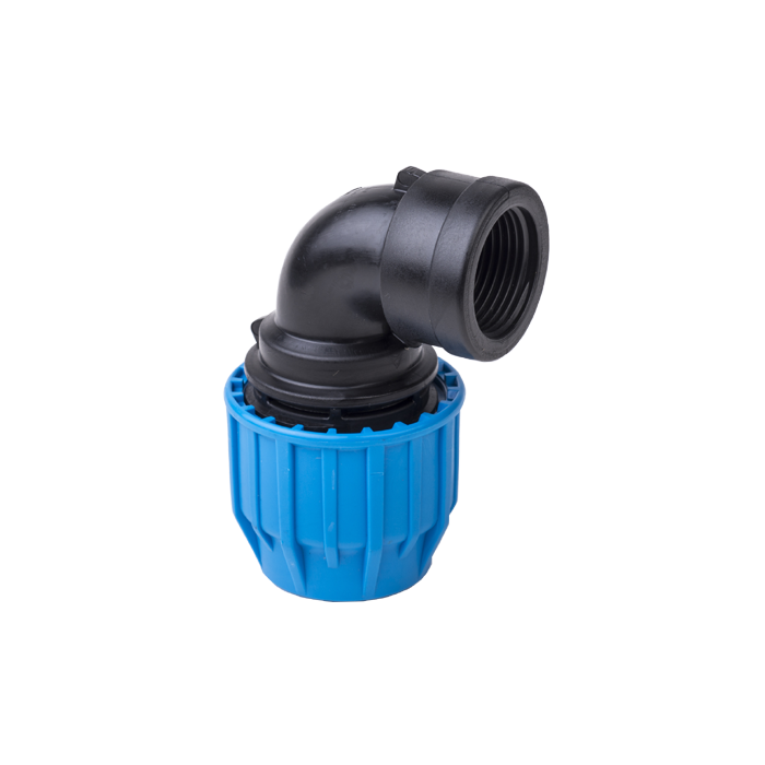 Threaded Female Elbow Compression Fitting